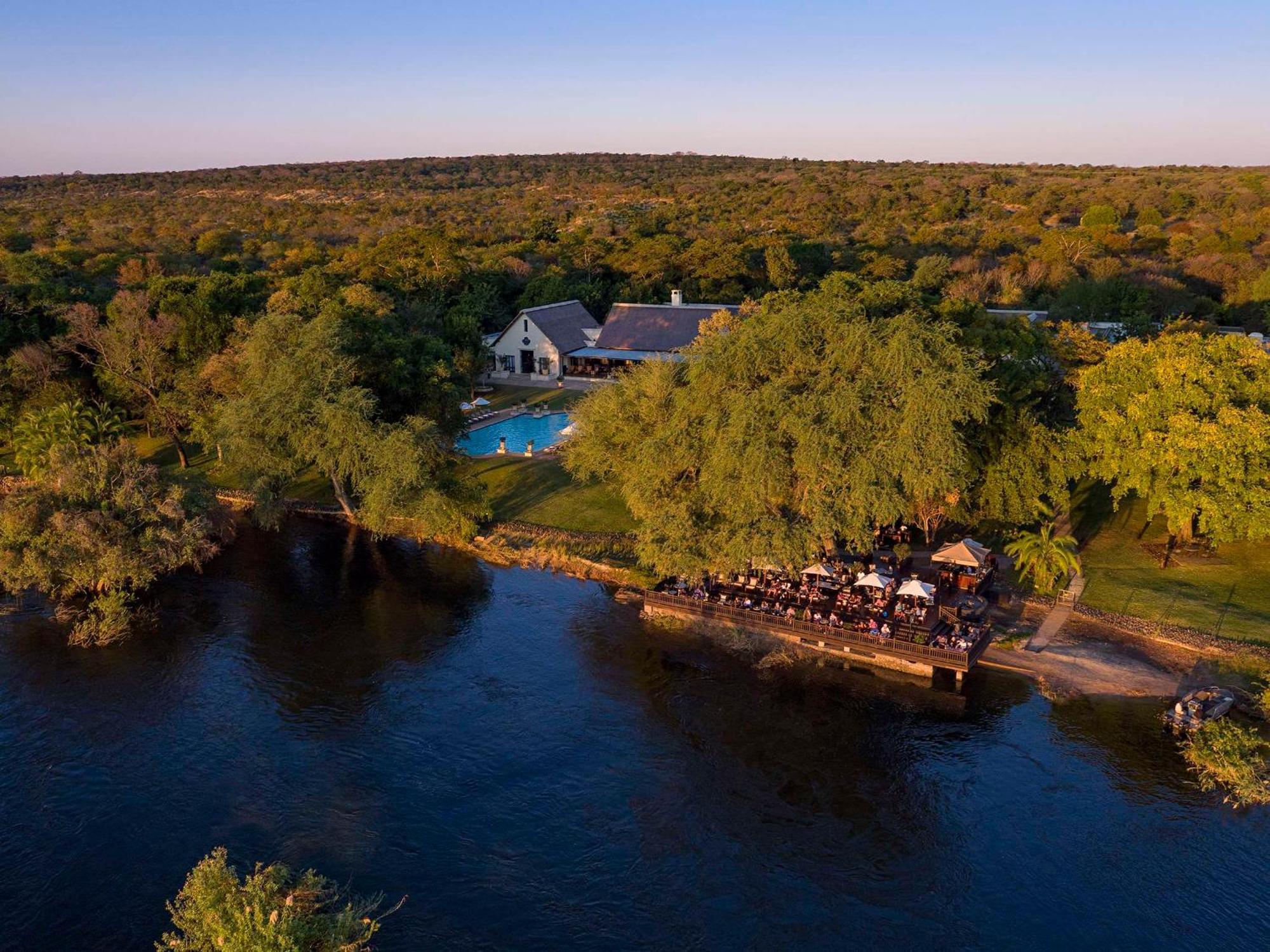 Royal Livingstone Hotel By Anantara Exterior foto